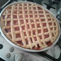 El cooksnap de andrea flores cuando hizo Pastafrola.