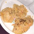Cooksnap dari Mamara untuk resep Cheesy Steamed Rice with Shrimp (MPASI10m+)