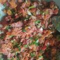 El cooksnap de Dani Aldrete cuando hizo Ceviche de Marlin Ahumado.