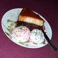 El cooksnap de Carolay Marmo cuando hizo Chocoflan.