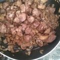 El cooksnap de Pepe LV cuando hizo Hígado encebollado con champiñones.