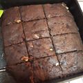 El cooksnap de Carla cuando hizo Brownie fácil y sano.