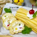 Cooksnap dari Ati Agus Sapto (Mom's Firza) untuk resep Choux Pastry Roll w/ Mango & cream
