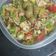 El cooksnap de monica cuando hizo Ensalada de palta y atún.