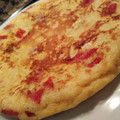 El cooksnap de Salima cuando hizo Tortilla de patatas con cebolla y pimientos asados.