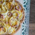 El cooksnap de Paula Hinke Nutrición cuando hizo Cebolla para pizza fugazzeta.