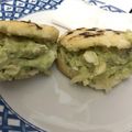 El cooksnap de Mafer Larriva cuando hizo Arepa Reina Pepiada.