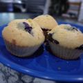 El cooksnap de Belen Ferreira cuando hizo Muffins de arándanos.