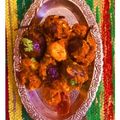 Neeta Bhatt का कुकस्नैप जब उन्होंने भरवाँ बैंगन और आलू की सब्जी (bharva baingan aur aloo ki sabzi recipe in Hindi) बनाया था।