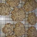 El cooksnap de Marian Ré cuando hizo Alfacookies de coco y avena.