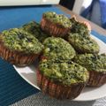 El cooksnap de Cecy Santucho cuando hizo Cupcakes de espinaca.