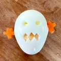 Yui Miles's cooksnap of when they made Halloween Eggs.