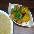 Swati Bharadwaj's cooksnap of when they made আলু ফুলকপির ডালনা (aloo phulkopir dalna recipe in Bengali).