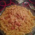 El cooksnap de Jeremías Nahuel cuando hizo Spaghetti con camarones chicos pelados.
