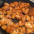 Sonia's cooksnap of when they made Sticky Honey & Sesame Chicken.