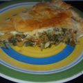 El cooksnap de Giuliana cuando hizo Tarta de acelga, puerros y atún.