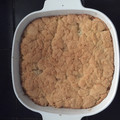 El cooksnap de Agus Pinto Chedufau cuando hizo Crumble de 🍎.