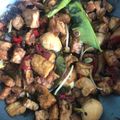 Cooksnap dari Erta Rinda R untuk resep Tumis Cecek Tahu Tempe Telur Puyuh Ale Lombok Ijo