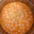Zákány Patrícia (Pati) Cooksnap-ja, amikor elkészítette a(z) Frankfurti leves gyorsan receptet.