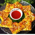 Geeta Gupta का कुकस्नैप जब उन्होंने बची हुई रोटी से पिज़्ज़ा (bachi hui roti se pizza recipe in Hindi) बनाया था।