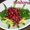 صورة من طبخات بنت الشام منى Madona ، شاركها بعد تجربة وصفة سلطة الرمان مع الجرجير