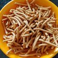 Tupi Purohit's cooksnap of when they made તીખાં ગાઠીયા (Tikha Ganthia Recipe In Gujarati).