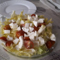 El cooksnap de Juan Carlos Nieto cuando hizo Ensalada de escarola tomate cherri y queso de Burgos 😋.
