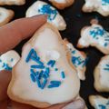 El cooksnap de Mónica Medina cuando hizo Galletitas navideñas.