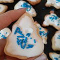 El cooksnap de Mónica Medina cuando hizo Galletitas navideñas.