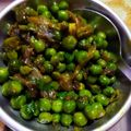Chutki का कुकस्नैप जब उन्होंने मटर की चांट (Matar ki chaat recipe in hindi) बनाया था।