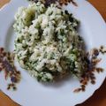 il Solomia Hrytsyuk quando ha preparato Risotto agli spinaci