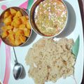हर्षिता बुधरनी का कुकस्नैप जब उन्होंने छोले (chole recipe in Hindi) बनाया था।
