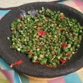 Cooksnap dari YuNia Purnamasari untuk resep Sambel kacang panjang