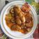 El cooksnap de Bruxina cuando hizo Merluza con gambas en salsa.