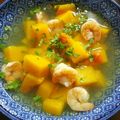 Cooksnap của Lunie khi họ làm theo món Canh bí đỏ nấu tôm