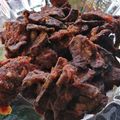 Cooksnap Julia ALeen Aireish semasa beliau membuat Paru Goreng Berlado.