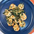 白 的 蒜味蝦 cooksnap