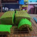 Cooksnap dari Santi Djap untuk resep Bolu Pandan Irit Kempus no obat"an (edisi terbawa mimpi) / sponge cake