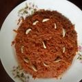 Rekha Shrivastava's cooksnap of when they made Carrot Halwa.