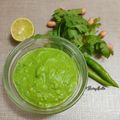 Jasmin Motta _ #BeingMotta's cooksnap of when they made Coriander Peanut Spicy Chutney.