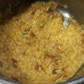 El cooksnap de Pilarica cuando hizo Risotto de calabaza y panceta.