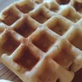 El cooksnap de Dario Garro cuando hizo Waffles sin TACC y con dulce de leche.