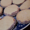 El cooksnap de Mayra cuando hizo Alfajores de maicena ❤ sin manteca.