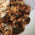 El cooksnap de María José B cuando hizo Salsa teriyaki para preparar pollo.