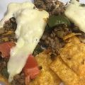 El cooksnap de meli anvari cuando hizo Nachos con carne y queso.