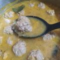 El cooksnap de Nathalia Franco cuando hizo Caldo de albóndigas (so'o apu'a).