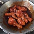 Cooksnap dari muthiaa untuk resep Ayam Richeese Factory (Fire Chicken Richeese dan Saus Keju)
