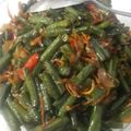 Cooksnap dari nilanila finalisa untuk resep Tumis kacang panjang-tempe-teri nasi