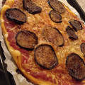 El cooksnap de Marta Jiménez-Bravo cuando hizo Pizza de berenjena con miel y vinagre balsámico.