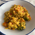 El cooksnap de clara66 cuando hizo CusCus con verduras al curry.